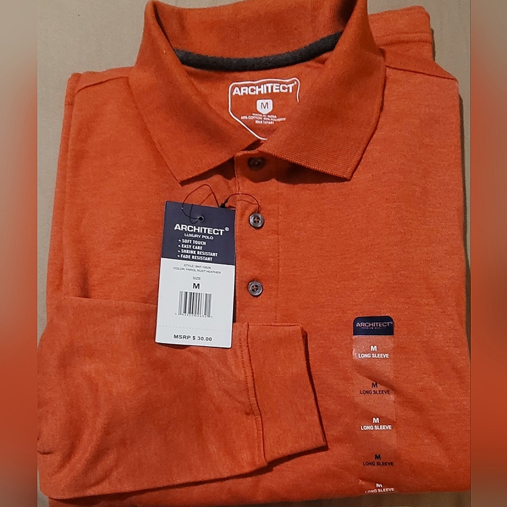 Architect, medium, mens, farol rust heather